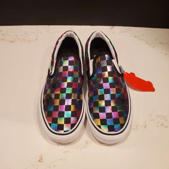🆕️ NEW Vans Classic Slip-On Iridescent - Picture 4 of 12